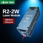 플라스틱 금속 조각용 LASER TREE R2 2W 1064nm 적외선 레이저 모듈 : 프린스타42