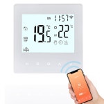 아오렉 온도 조절기 스마트 투야 와이파이 16A 디지털 프로그래머블 LCD 디스플레이 바닥 난방 전기 난방용 지능형 : 에이비오S