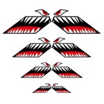 장식 스티커 자전거 장... 프레임 Trumpet : 금영코퍼레이션