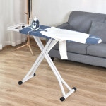 전기다리미판 선반 접이식 스탠드다림판 다림질판 가정용 가정 의류 A타입 대형 스탠드 보드 스탠다드A타입_블루체크_3증정 : 신흥유통상사12