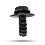 71315 122382A 30x M6 볼트 1 0 x 17mm 루즈 워셔 헥스 SEMS 바디 변속기 팬 18mm 워셔가 장착된 오일 OEM 11508930 타 스바루 닷지... 