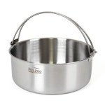 올비아 인덕션 전골 냄비 스텐 샤브 24cm 궁중 라면 일반 경질 찌게 가정 캠핑 : 캔버라2