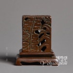 [다도 인센스] 예향원 구리 공예품 초엽문 사방 순동 향로 향 받침대 E-10449 : 예향원