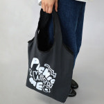 피크닉 위드미 백 - 블랙 가벼운 나일론 장바구니 에코백 : 김하찬