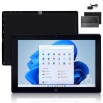 홍삼데 2인치 10.1인치 윈도우 11 프로 태블릿 PC 1대, 인텔 쿼드코어 CPU 8GB RAM 128GB ROM 스토리지, 1280 800 IPS FHD 터치스크린... 