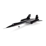 E-flite RC 비행기 SR-71 블랙버드 40mm 트윈 EDF BNF 기본 송신기 배터리 및 충전기 포함되지 않음 EFL02050 : 글로리온