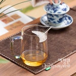 [다도 다기] 예향원 핸드메이드 저그 글라스 컬러핸들 인퓨져 공도배 숙우 P-8237 : 예향원