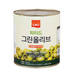 라리 피티드 그린올리브 3kg 한박스 (3kg x 6ea) : 푸드올마켓