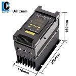 30a 3 상 110-40vac SCR 전원 컨트롤러 전압 조정기 RS-485 0-10V 4-20mA 0-5V 제어 신호 : 미주스포