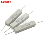 10PCS 10W 시멘트 저항 1R 47 33 22 33R 2R 2K 100R 10K 100 1K 0 10R 25 ~ 15R 10 저항기 옴 47R 8R 10w 8 ohm : 트렌드S