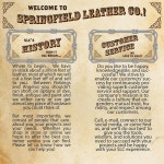 스프링필드 가죽 회사 리벳, 앤티크 황동, 더블 캡 중형 100pk : 우리둥근마켓