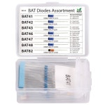 BAT42 블루 모음 쇼트키 BAT4 BAT41 3PDT 다이오드 BAT43 키트 70개 : 토탈이커19