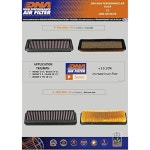 트라이엄프 3 R 블랙 19 24 PN에 호환되는 DNA 고성능 에어 필터 P TR25CR21 01 : 트웬티투스마트몰