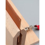 너도밤나무 가죽 바느질 공예 재봉틀 제품 공방 수리 조랑말 꿰매는 트리 말 보드 지퍼 가로형 나무집게 : 펄스 스토어