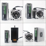 2상 1000PPR 28N 폐쇄 기계용 드라이버 NEMA42 키트 LICHUAN 루프 CNC 250V 20 스테퍼 AC150V 모터 6A Nema42 20N m Kit : 하이웨이브v