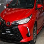 도요타 비오스 야리스 2020 자동차 액세서리, 방수 ABS 12V DRL 안개등 장식 : 세령무역10