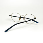 미스터젠틀맨 데이비드 MrGentleman DAVID 실버네이비 49사이즈 티타늄 원형안경 : 디클래식안경원