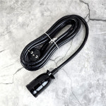 4000W 멀티코드 1구 5M 연장선 16A 블랙 흑색 전등선 연장케이블 멀티탭 국산 : 몽땅 엘이디라이팅