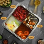 냉면 가정용 4분할 전골 분식 업소용 냄비 쌍미 오뎅탕 39CM 어묵탕 1 맑은 국물 201 재질 유광 땜납 1 맑은 국물 201 재질 유광 땜납... 