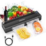 홈케인 진공 식품 기계, 배터리 진공 밀봉기, 절단기 포함 진공 밀봉기(필름 백 5개 포함), 진공 용기 호스 : 세천마켓