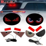 자동차 USB LED 악마의 눈 빛 앞 유리 표현 조명  장식 램프  패널 디스플레이 멀티 모드 : 아온종합상사