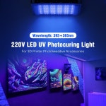 네일 램프 220V Ultravilet 형광 투광 무대 조명 백라이트 300W UV 39 : 블랙코알라