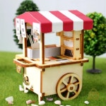 CN DIY 태엽오르골 분식포장마차 유아만들기 초등만들기키트 : 찬스인터내셔널