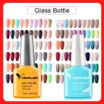 Venalisa New Soak Off UV LED 네일 젤 폴란드어 풀 커버리지 화려한 컬러 매니큐어 도매 오래 지속되는 바니시 : SolBox