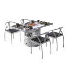 야외 노천 드럼통 사각 식당 드럼통탁자 의 레트로 맞춤 촬영 포장마차 커피 컬러 소품 호프 트 드럼의자 단박 : 블루버드2501