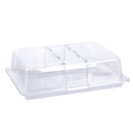 빵 보관케이스 뚜껑 플라스틱 보관함 머핀 쿠키 디저트 트레이 : 하이마이호미