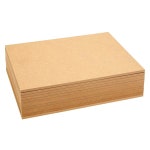 밝은 창작물 25 두꺼운 MDF 칩보드 시트 12 12 : 새벽향 휘경