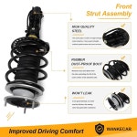 마그네틱 라이드 컨트롤이 장착된 페어 프론트 쇼크 업소버 스트럿 어셈블리, 2014 2019 캐딜락 CTS 2 0L 3 6L RWD에 , OE 23247464... 