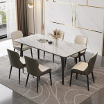 table2 모양 식탁+의자 레진테이블 1.2m 화이트(2-3인용) 미드센추리테이블 단상 120x70x76cm : 다온앤루이