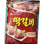 롯데 떡갈비 1kg 5개 냉동식품 간편식품 육류 : 늘더드림