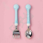 더굿샵 유아 캔디 수저포크set 블루 유아용수저포크 : THE GOOD SHOP