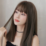 미즈번 아이돌 위그 통가발 단발머리스트레이트 헤어 스타일 무광 실크 영은 : sellout21
