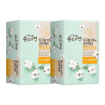 건강한 순수한면 라이너 슈퍼롱 40P 2개 : 딩동팩토리