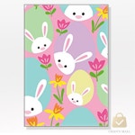 CN 보석십자수 토끼와숨바꼭질 10X15 스티커십자수 비즈십자수 : 찬스인터내셔널