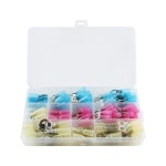 버트 방수 120PCS 터미널 크림프 커넥터 와이어 전기 수축 키트 120pcs boxed : 엑포샵