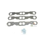 소형 블록 쉐보레용 패트리어트 배기 H7894 직사각형 헤더 플랜지 : 트윈티파이브굿몰