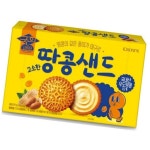 크라운 국희땅콩샌드 279g 식자재, 평점 상위 : 준 준 상회