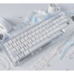 크리스탈키캡 체리 Mx 기계식 아이스 에지 프로필 Cat DIY 68 FPS 원형 신하라 1 7 키캡만 키보드 없음 : 픽업쓰