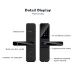 TT 블루투스   Wifi  디지털 터치 스크린 암호 방수 Deadbolt 지문 스마트 도어 장치 : 해외판직구전문샵