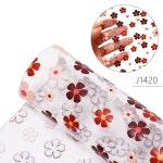 딸기 레몬 꽃 젤리 인조 가죽 투명 PVC 시트 비닐 DIY 활 공예 커버 J1420 20x30cm : 부엉이마켓22