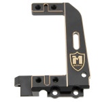 밴키쉬 H10 RC 크롤러를 MEUS 10 레이싱 위한 옵틱 요코하마 서보 업그레이드 황동 마운트 부품 스파코 RTR : 바로몰짱