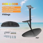 서핑 수중익 F07 윙  1773sqcm 연 날개 수상 스포츠를 PVC 탄소 섬유 SUP 패들 보드 : 해외판직구전문샵