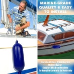 펌프 보트 액세서리장착 도크용 ONOSHIP 펜더 범퍼 세트 부로이 폰툰 20인치 5인치 Blue 23x6.5 : ZoomBuy