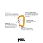 PETZL(페툴) M39ASL 에스엠디 스크류록 : Edo Emporium