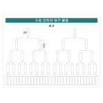 칠판나무 당구 클럽 시합 대진표 칠판 인쇄 주문제작 900-1200mm : 칠판나무