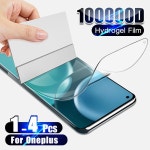 1-4Pcs HD 하이드로 겔 필름 Oneplus 11 10 9 9r 8 8T 7 7T 6 Ace 2 Pro Nord 2 풀 커버 폰 클리어 스크린 프로텍터 액세서리... 